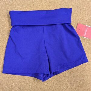 Capezio Women's Purple Fold Over Boyshort